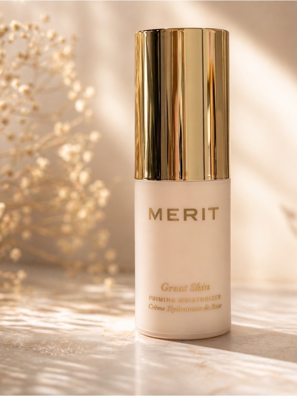 Merit Great Skin Priming Moisturizer - Cream & Gold